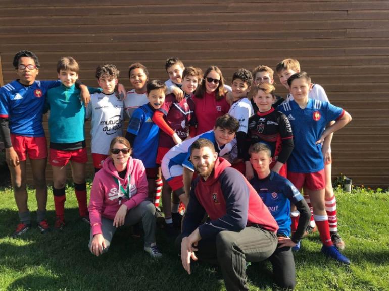 10 , 11, 12 et 13 /04/2019 - STAGE DE RUGBY Ecole de Rugby  -  PÂQUES  2019 